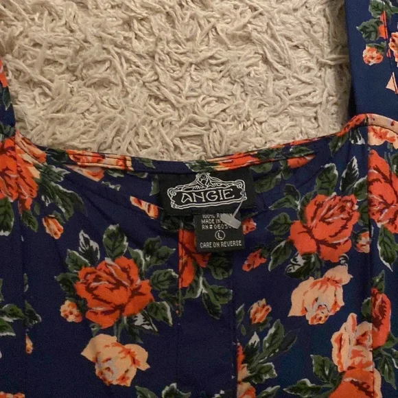 vintage floral dress - Picture 2 of 3